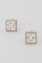 Load image into Gallery viewer, Luxury Square Stud Earrings
