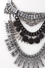 Load image into Gallery viewer, Black Rhinestone Necklace
