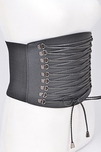 Antique corset style belt